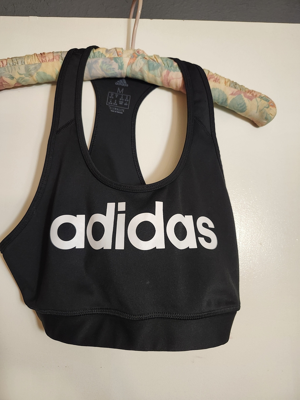 Adidas Women’s Climalite Sports Bra - Size Medium - Black